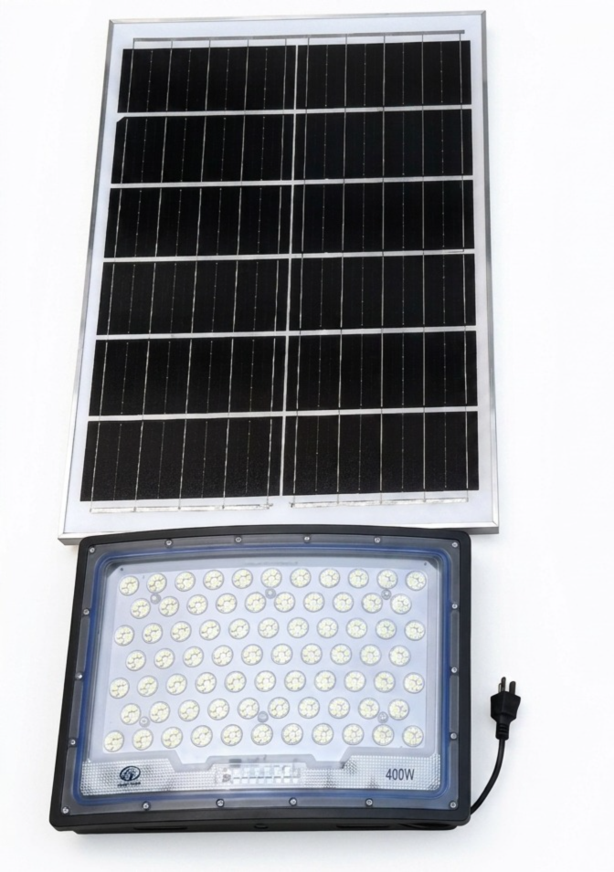 400W Curved Solar Flood Light