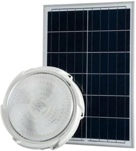 Solar Powered Ceiling Light With 5M Cable And Remote Control 100W