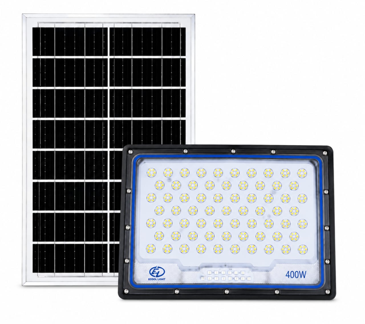 400W Curved Solar Flood Light