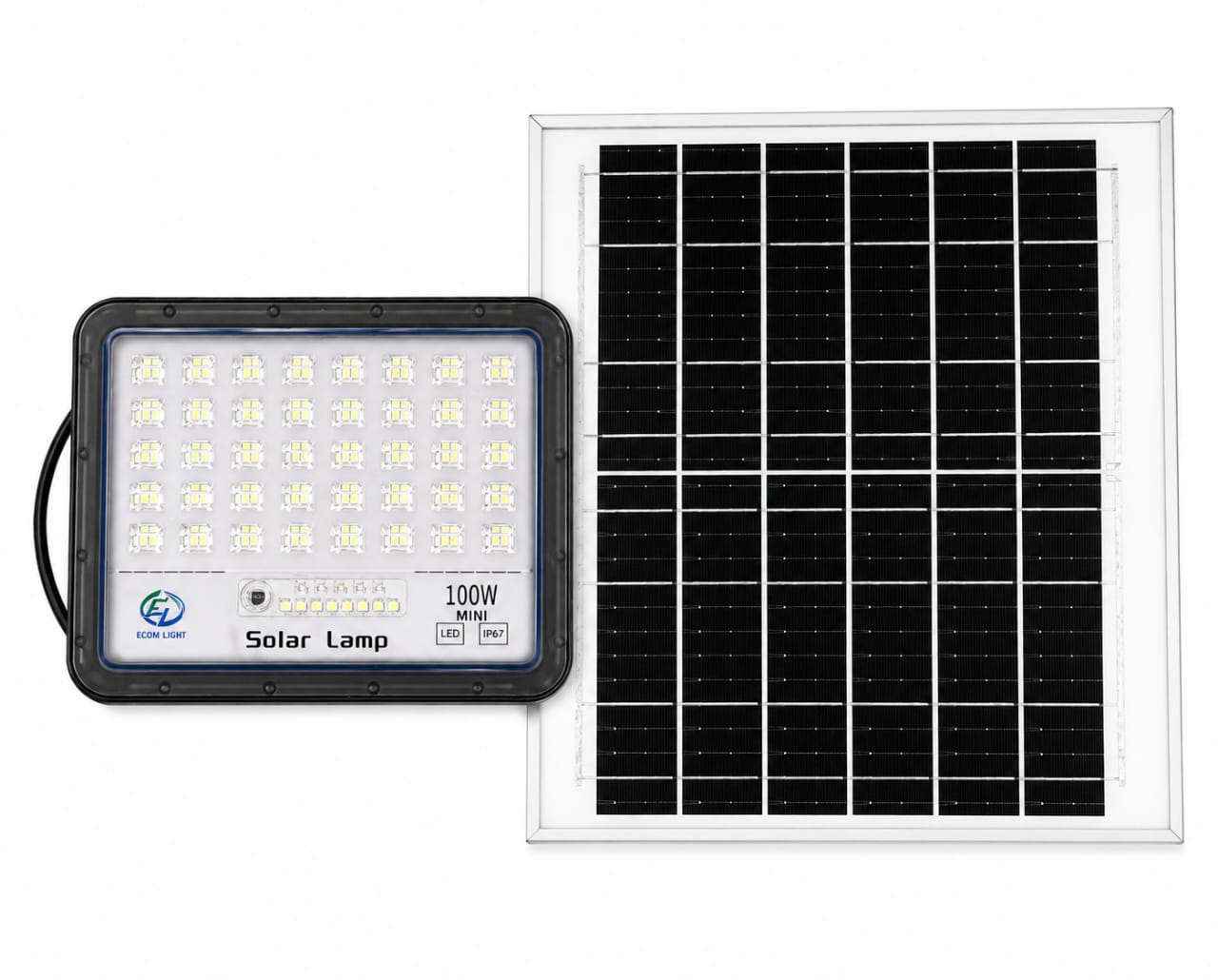 100W Solar Flood Light