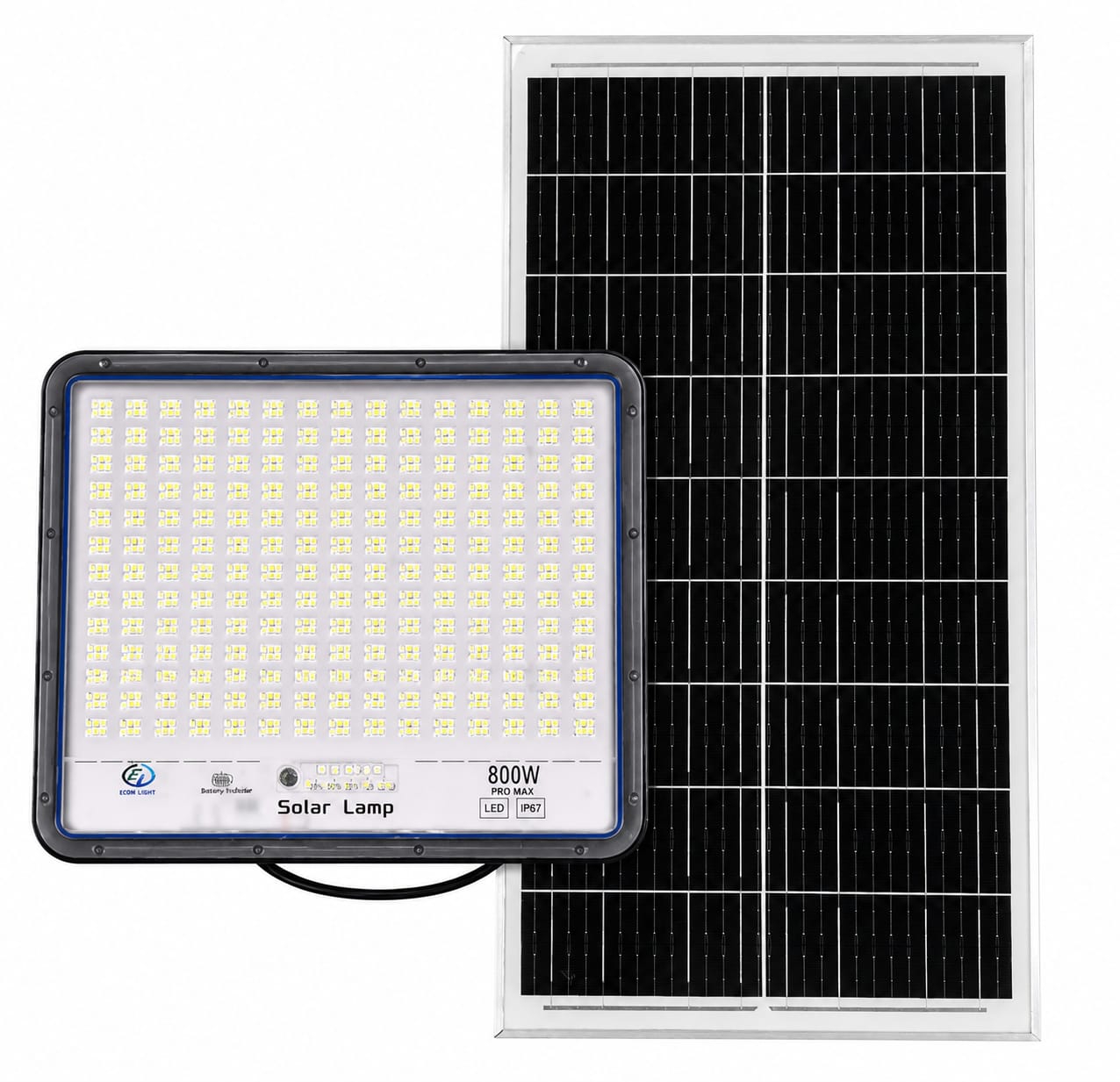 800W Solar Flood Light