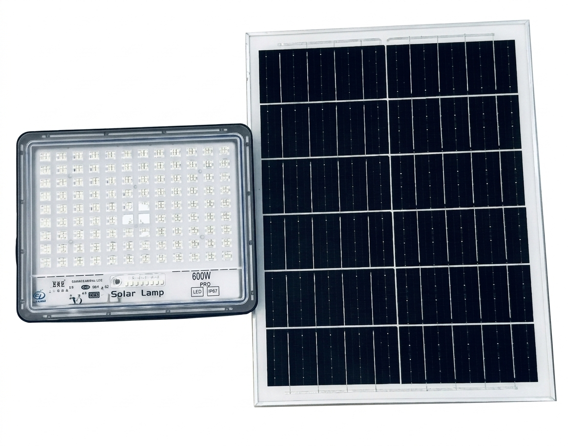 600W Solar Flood Light