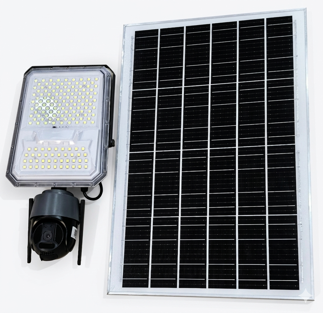 300W Solar CCTV Security Light